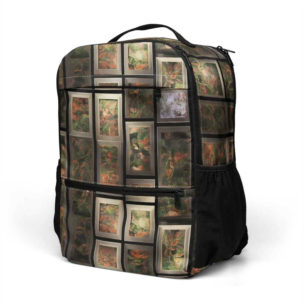 Curated Wilds on Utility Backpack — Left Front
