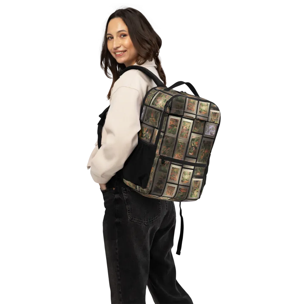 Curated Wilds on Utility Backpack — Back