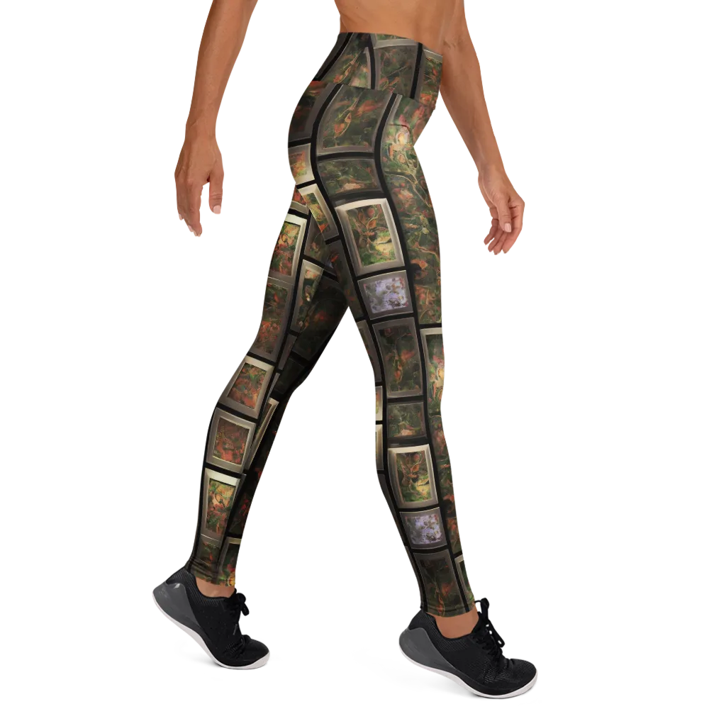 Curated Wilds on Yoga Leggings — Right