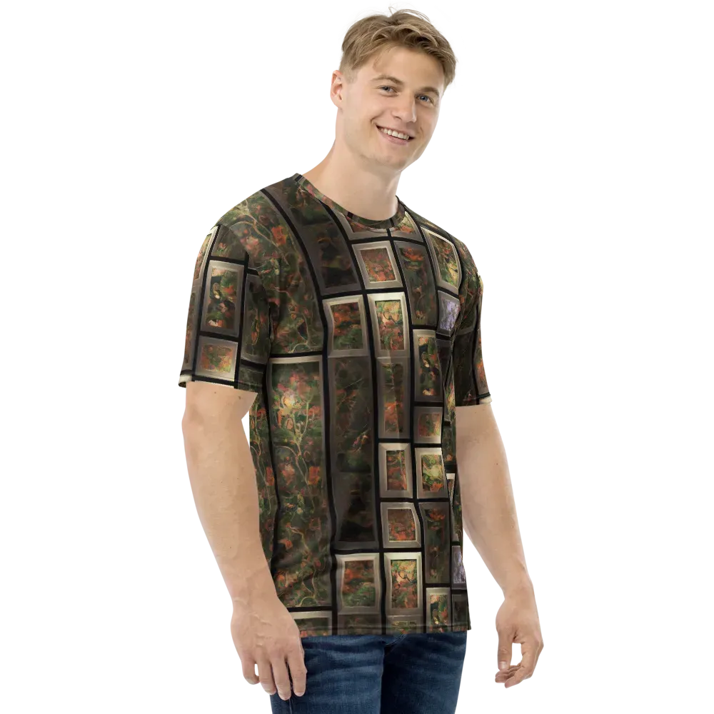 Curated Wilds on Men's Crew Neck T-Shirt — Right