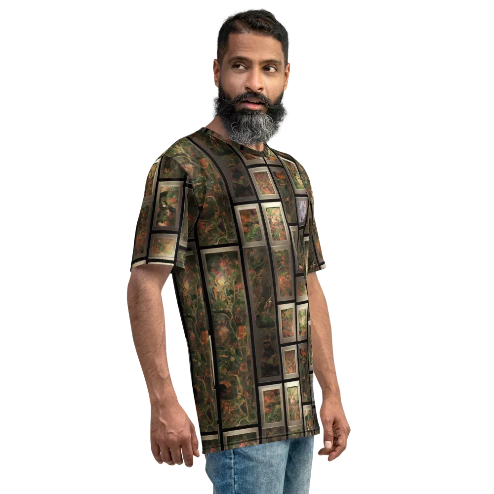 Curated Wilds on Men's Crew Neck T-Shirt — Right