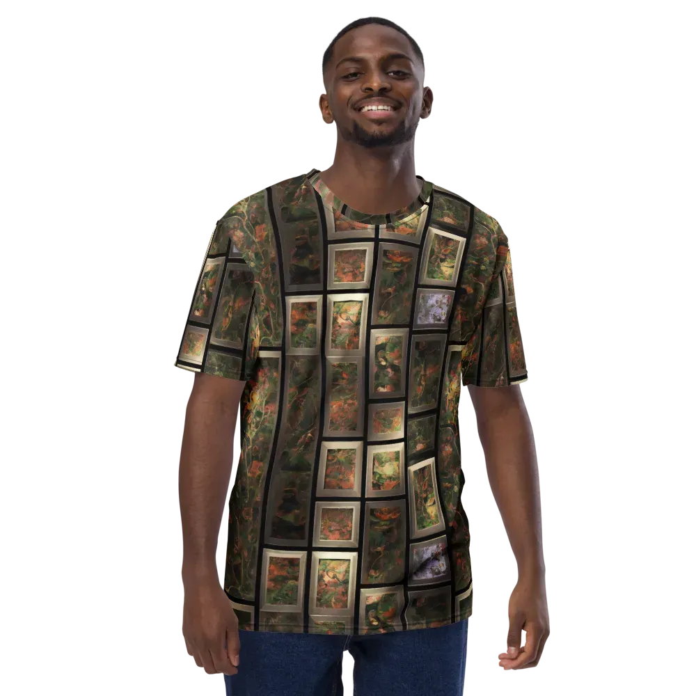 Curated Wilds on Men's Crew Neck T-Shirt — Front