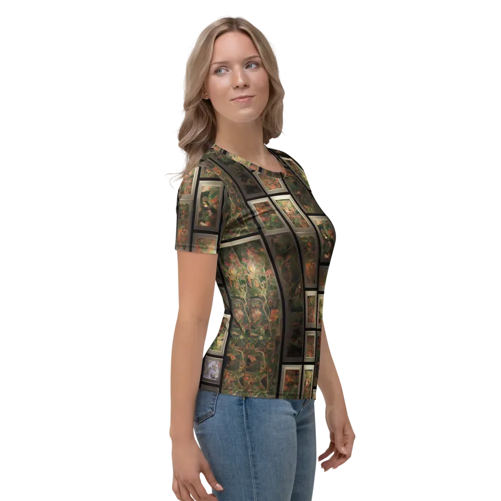Curated Wilds on Women's Crew Neck T-Shirt — Right