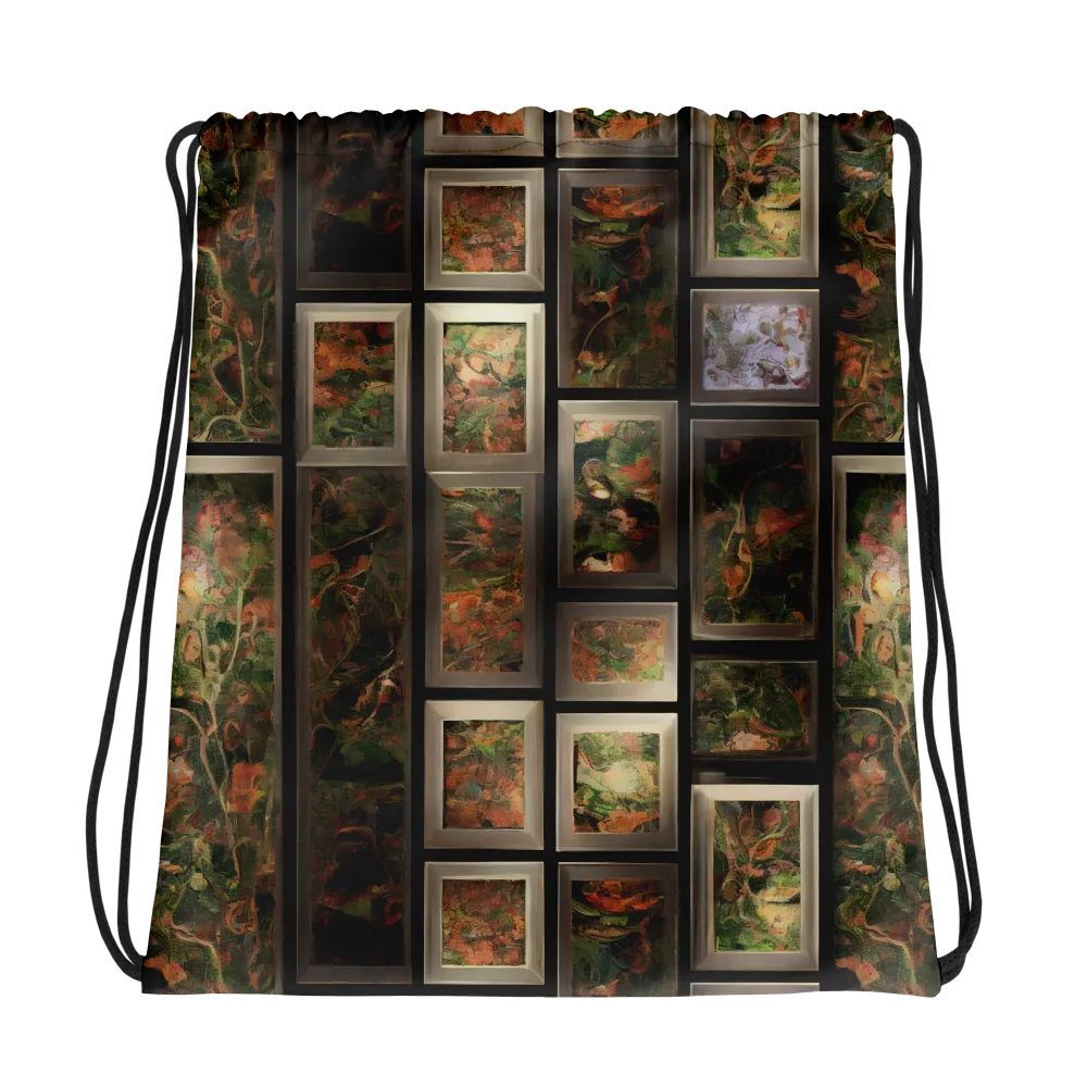 Curated Wilds on Drawstring Bag — Photo