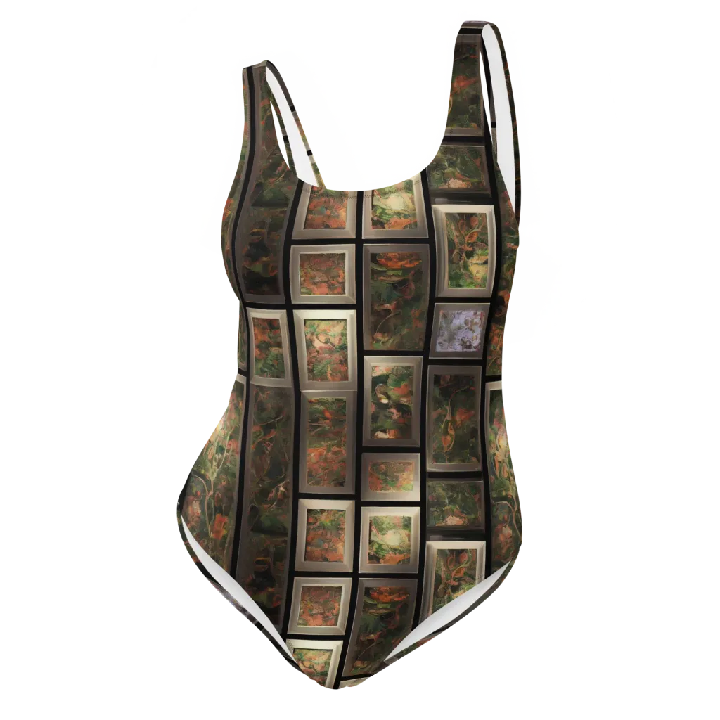 Curated Wilds on One-Piece Swimsuit — Front