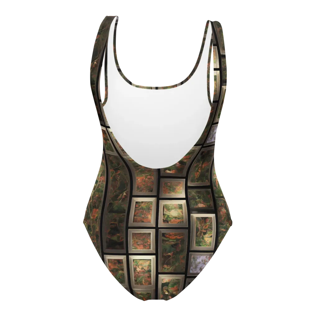 Curated Wilds on One-Piece Swimsuit — Back