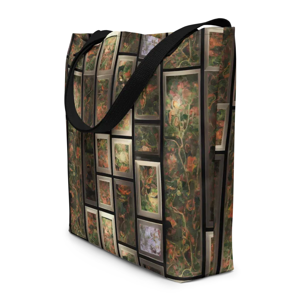 Curated Wilds on Large Tote Bag W/ Pocket — Front