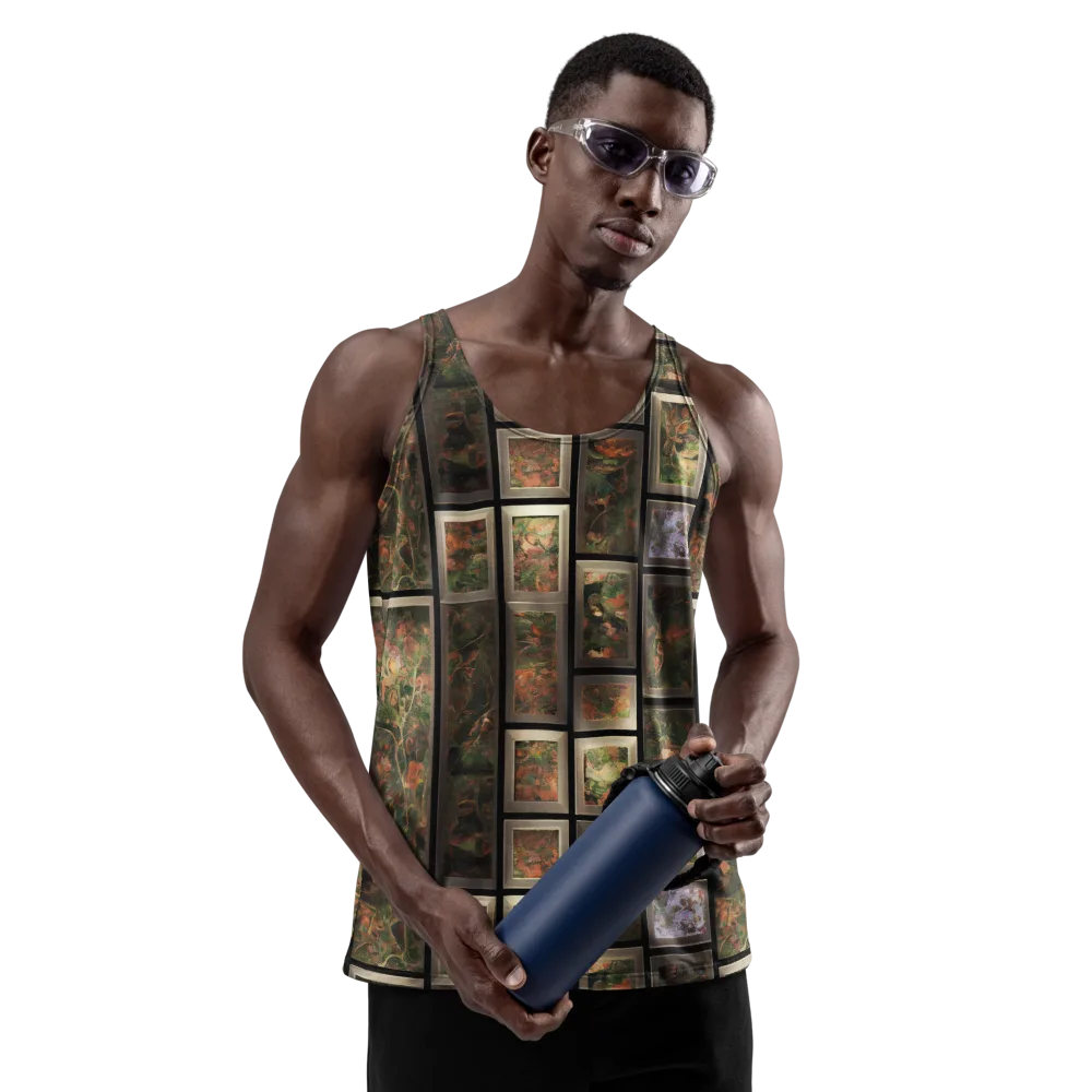 Curated Wilds on Men's Tank Top — Front