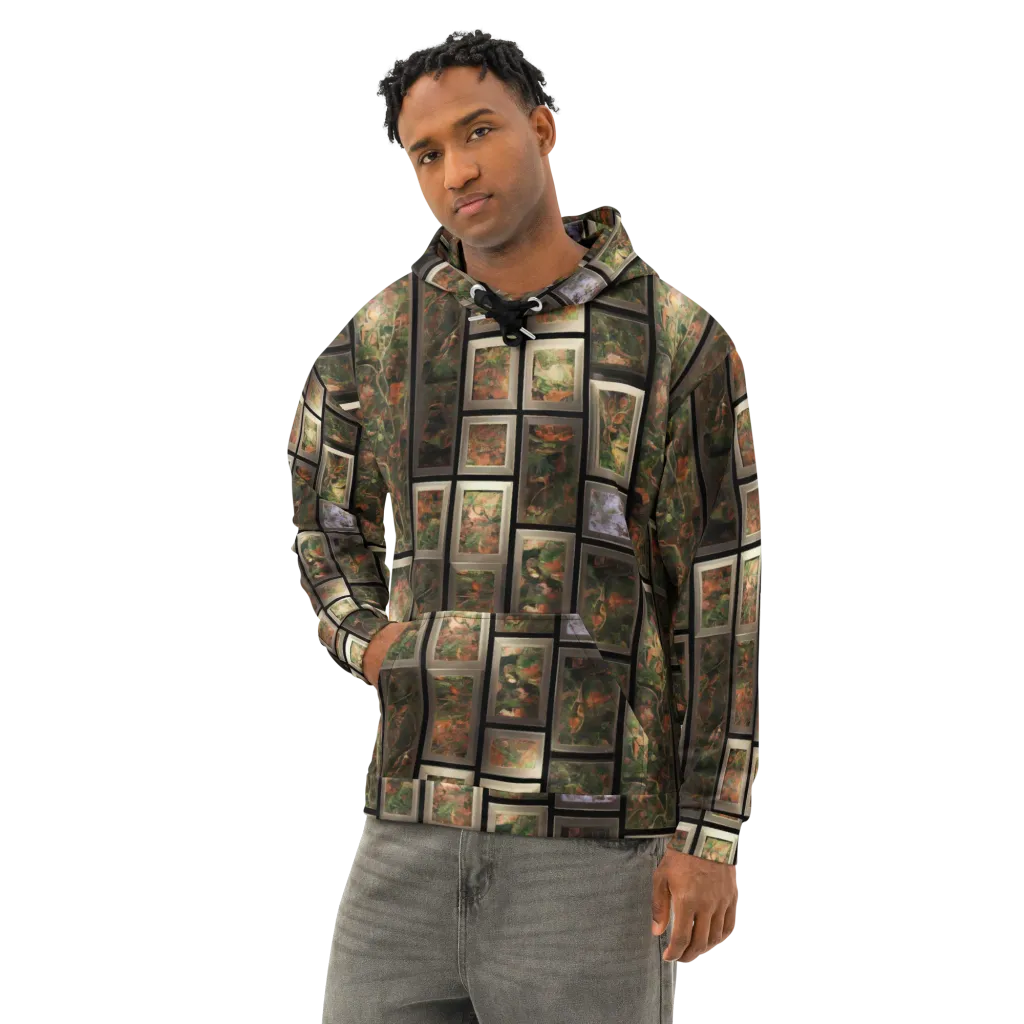 Curated Wilds on Cotton Hoodie — Left Front