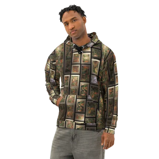 Curated Wilds on a Cotton Hoodie