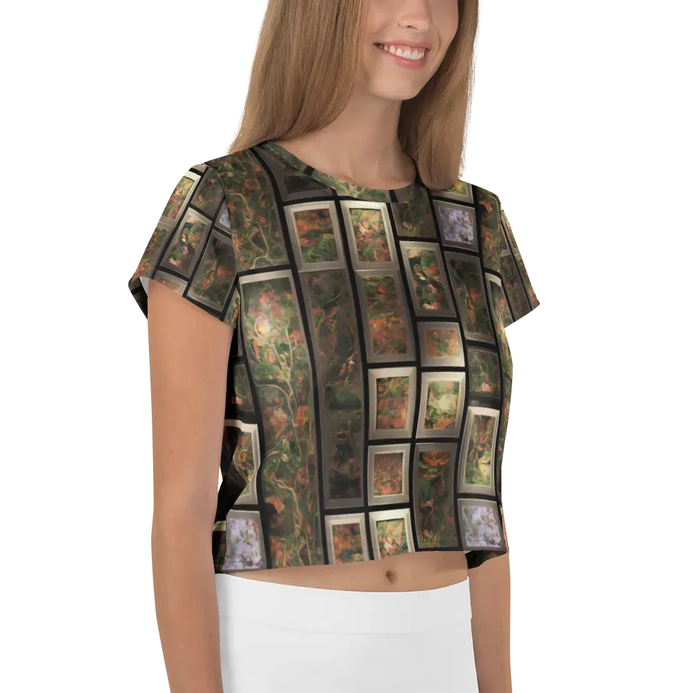 Curated Wilds on Crop Tee — Right