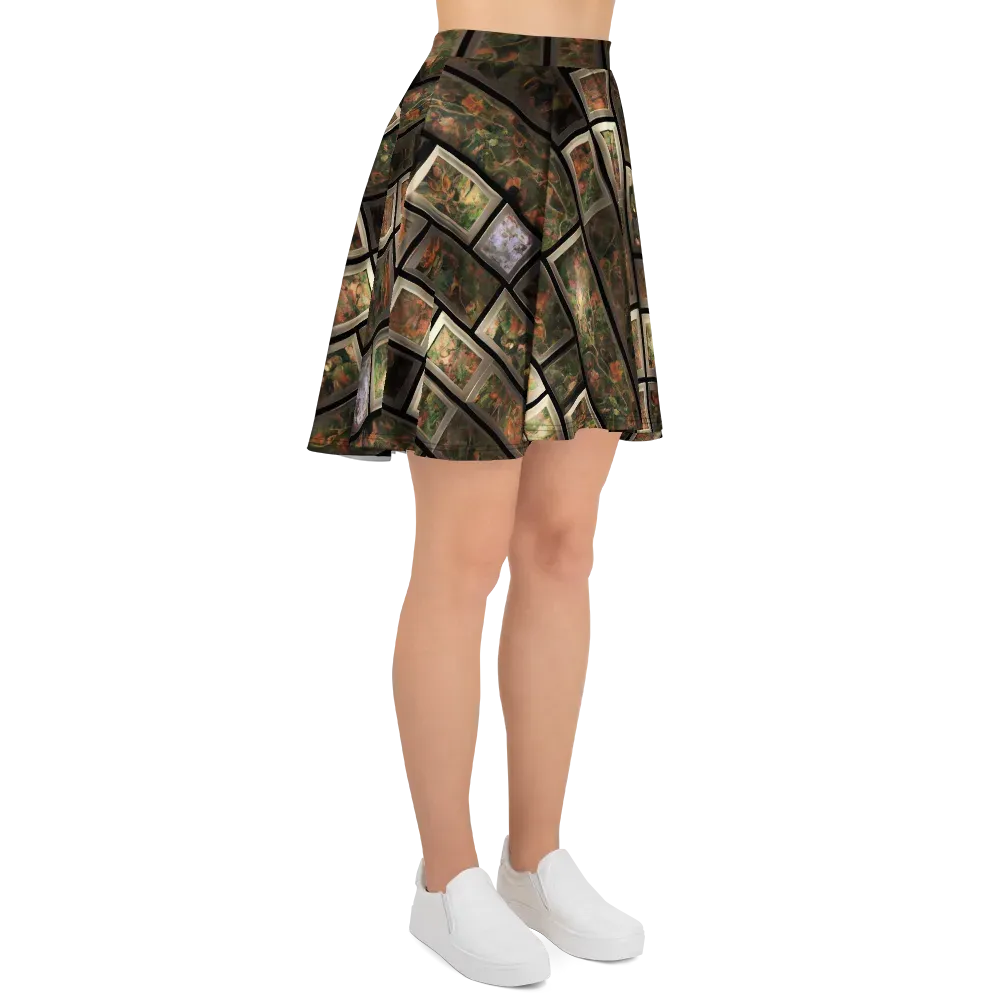 Curated Wilds on Skater Skirt — Right