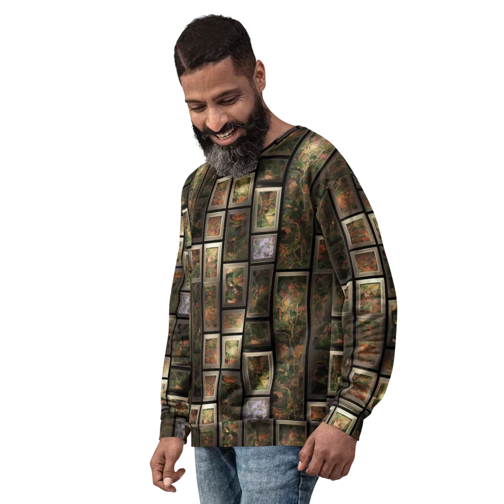 Curated Wilds on Sweatshirt — Left Front