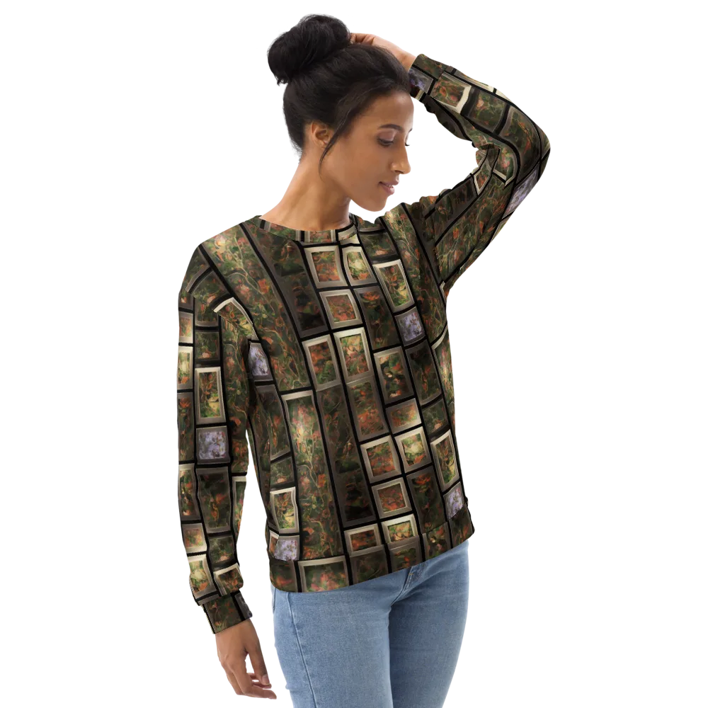 Curated Wilds on Sweatshirt — Right Front