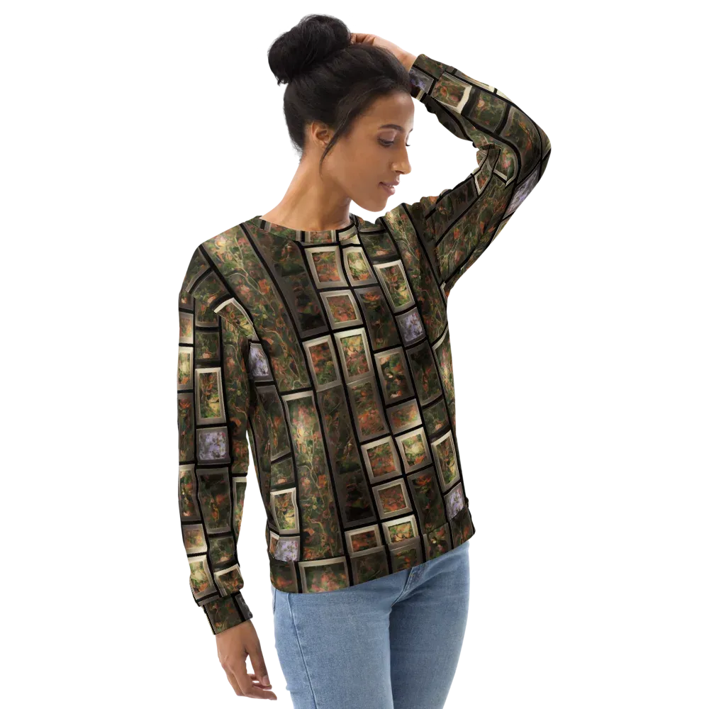 Curated Wilds on Sweatshirt — Right Front