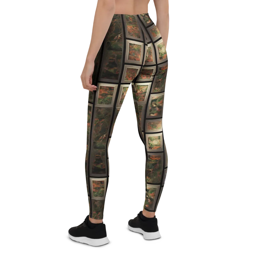 Curated Wilds on Leggings — Back
