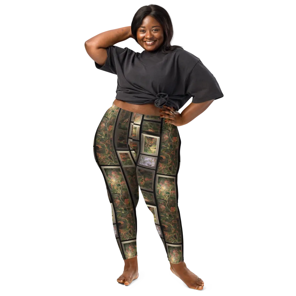 Curated Wilds on Leggings — Front