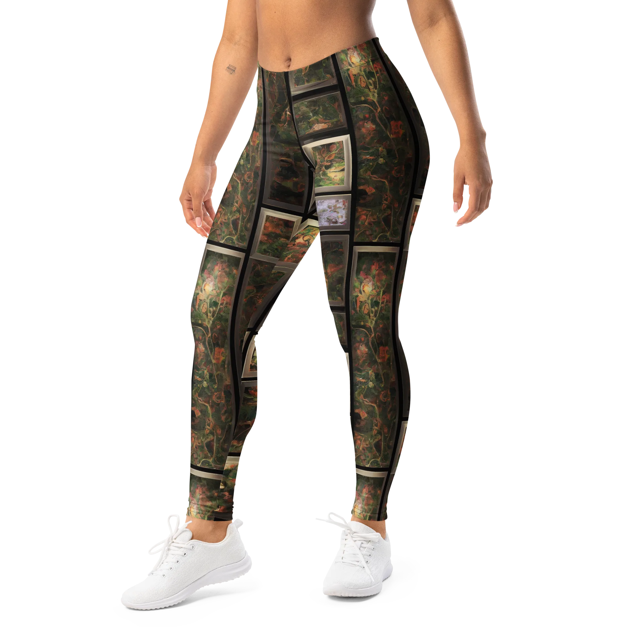 Curated Wilds on Leggings — Left Front