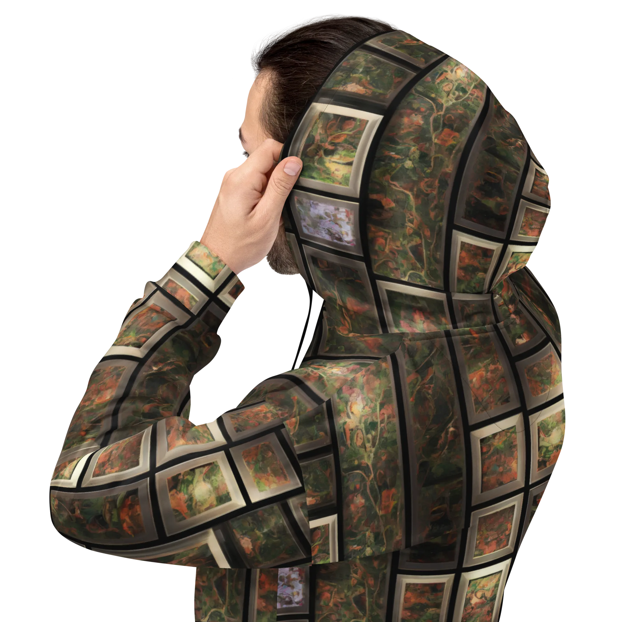 Curated Wilds on Hoodie — Back