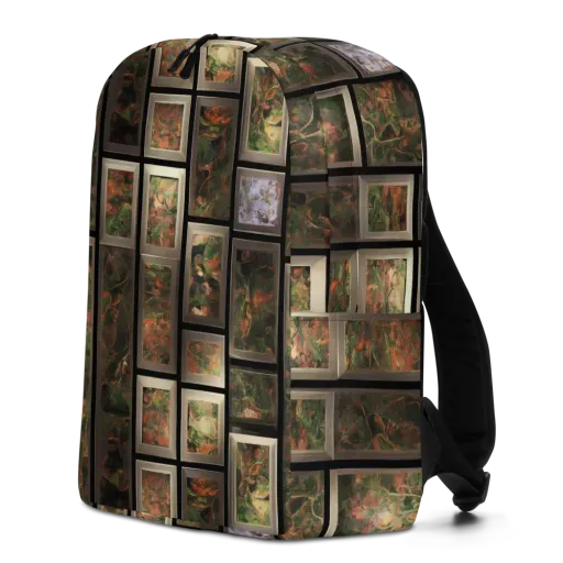 Curated Wilds on a Minimalist Backpack