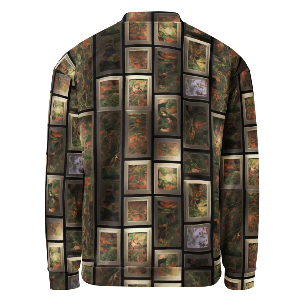 Curated Wilds on Bomber Jacket — Back