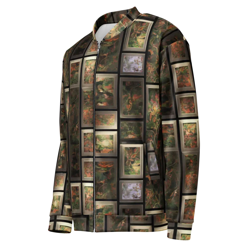 Curated Wilds on Bomber Jacket — Left Front