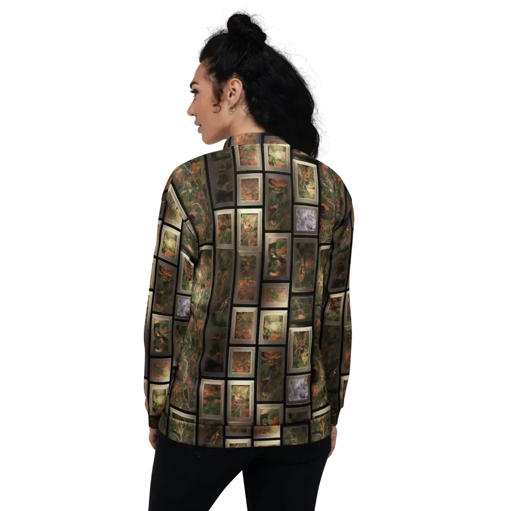 Curated Wilds on Bomber Jacket — Back