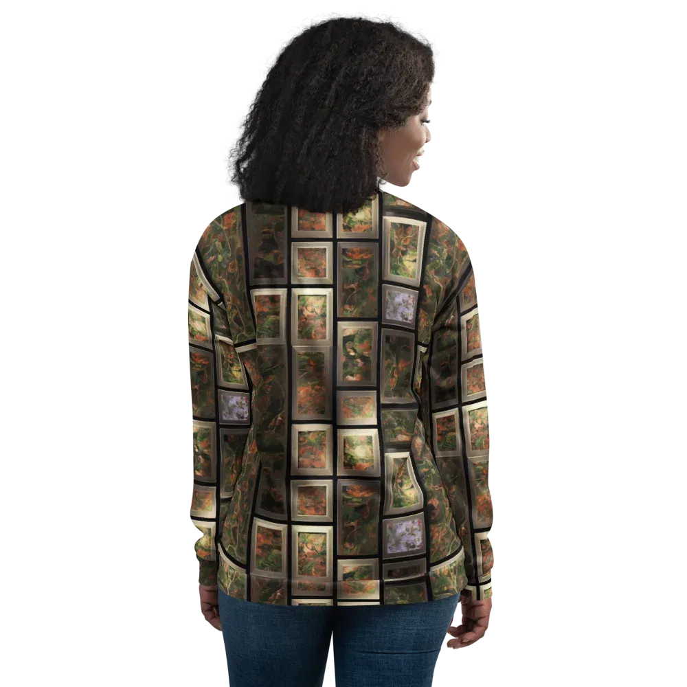Curated Wilds on Bomber Jacket — Back