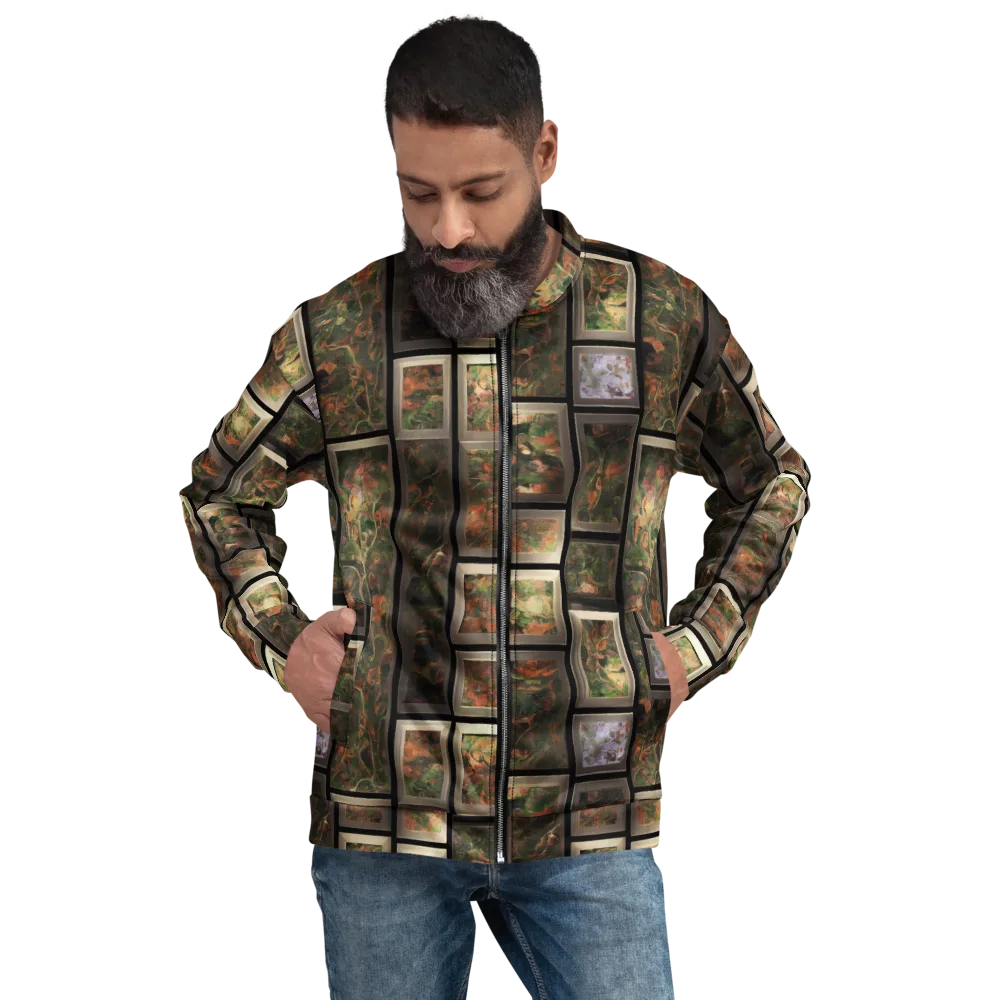 Curated Wilds on Bomber Jacket — Front