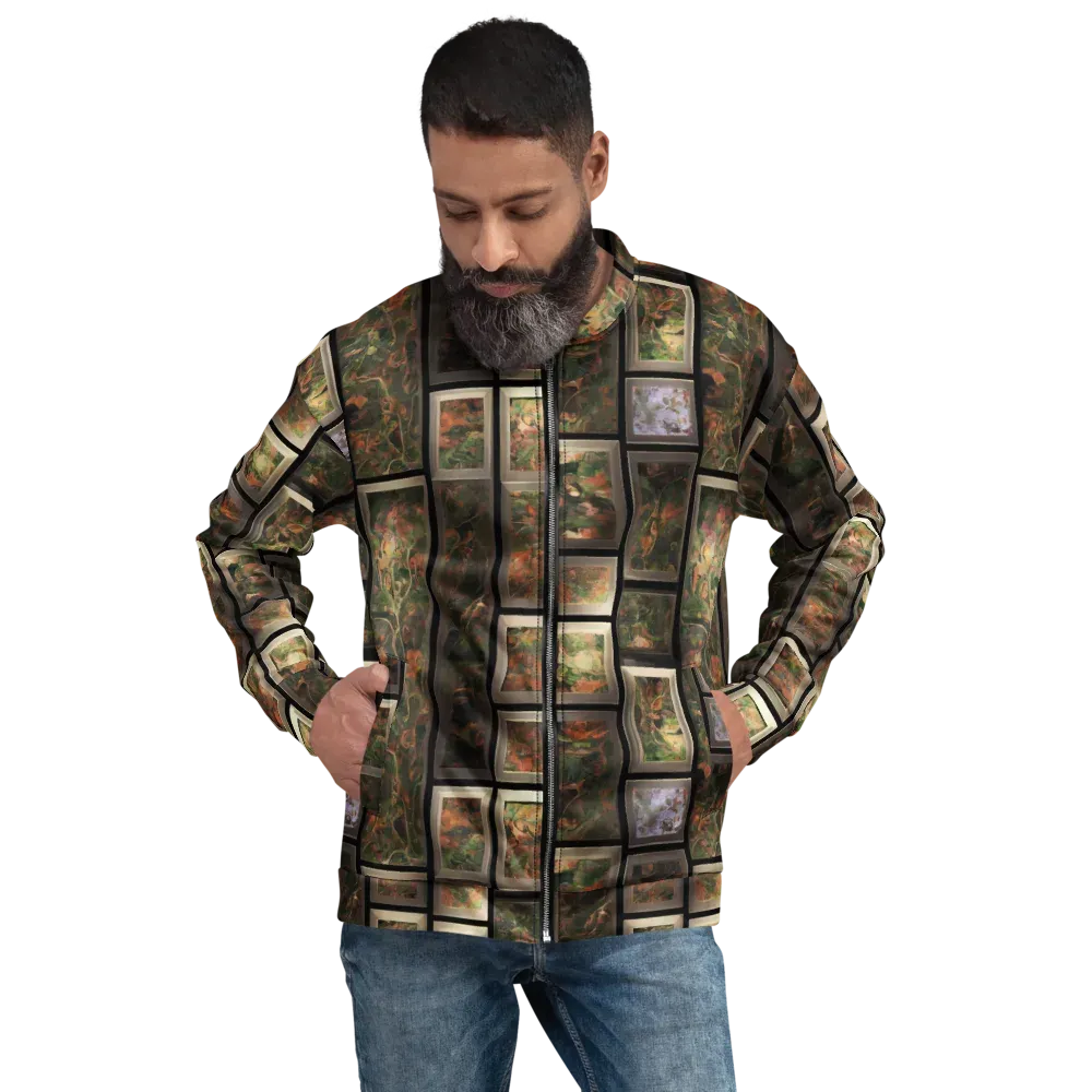 Curated Wilds on Bomber Jacket — Front
