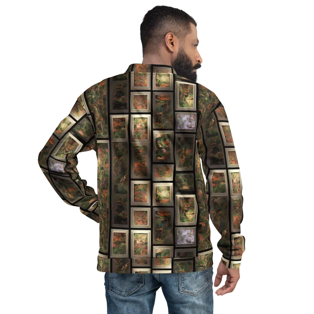 Curated Wilds on Bomber Jacket — Back