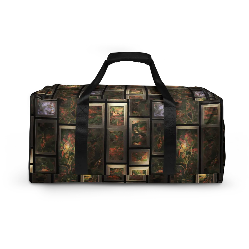 Curated Wilds on Duffle Bag — Back