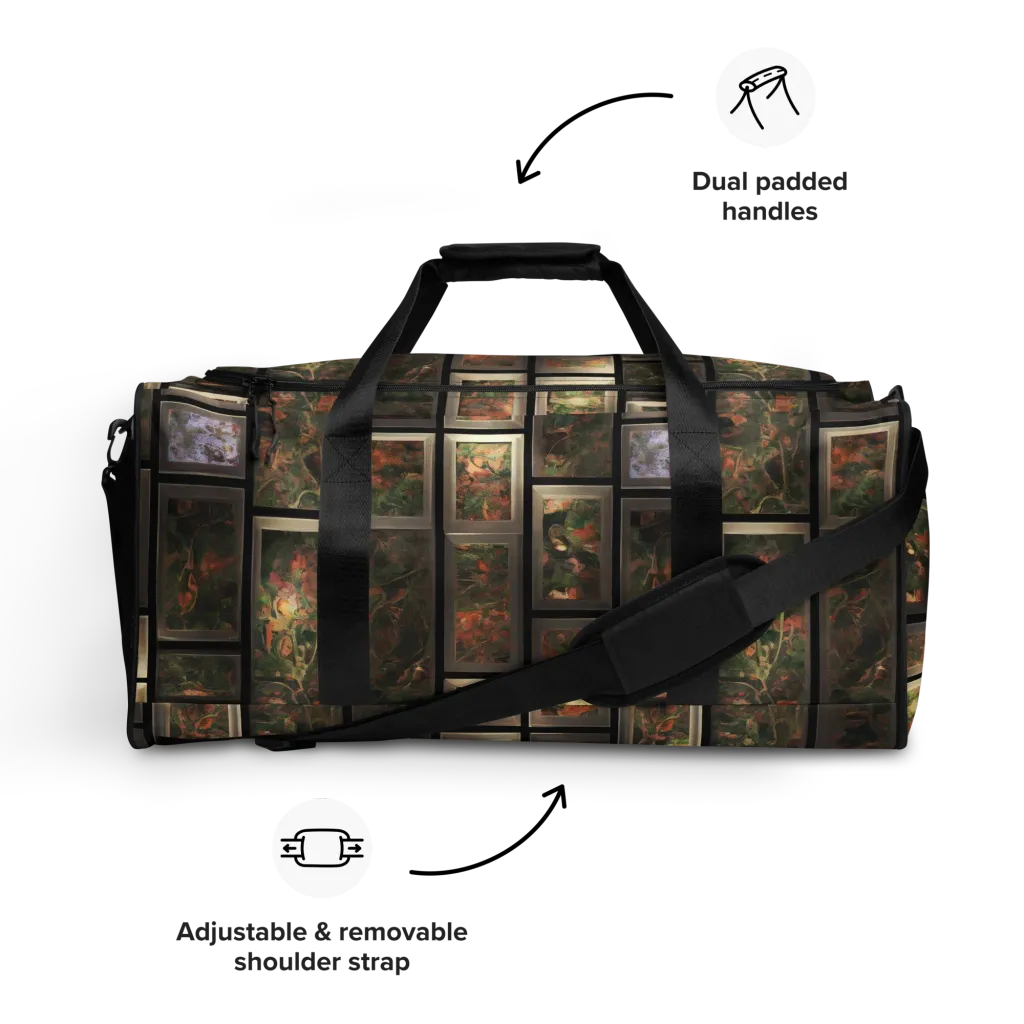 Curated Wilds on Duffle Bag — Front