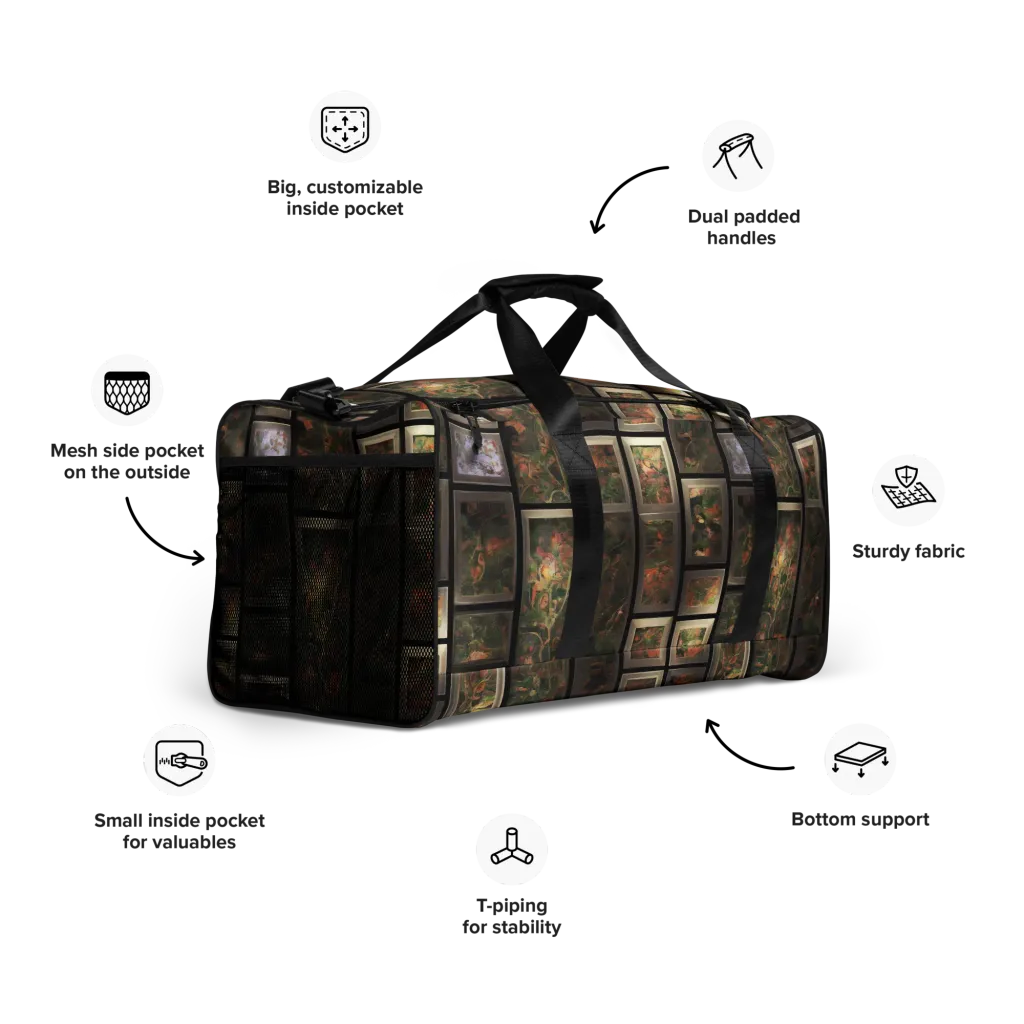 Curated Wilds on Duffle Bag — Right Front