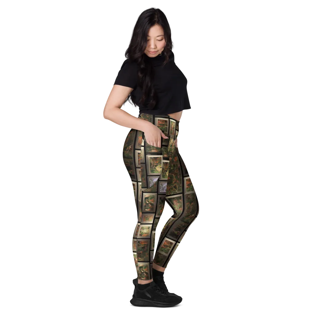 Curated Wilds on Leggings with Pockets — Right
