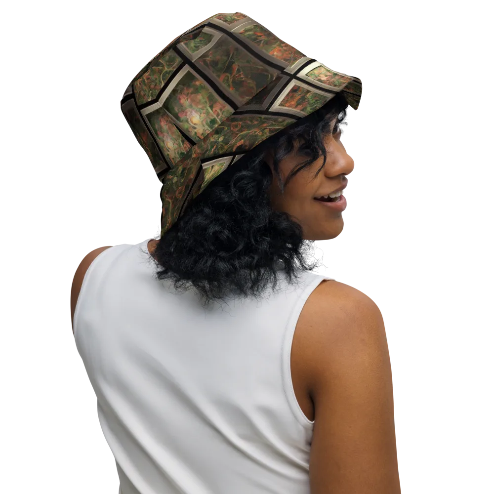 Curated Wilds on Reversible Bucket Hat — Right Outside