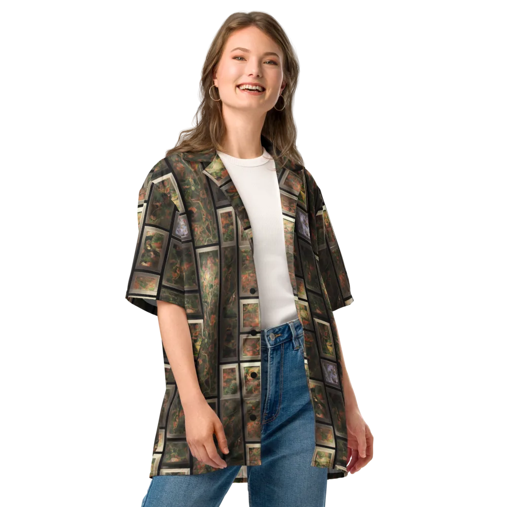Curated Wilds on Button Shirt — Front
