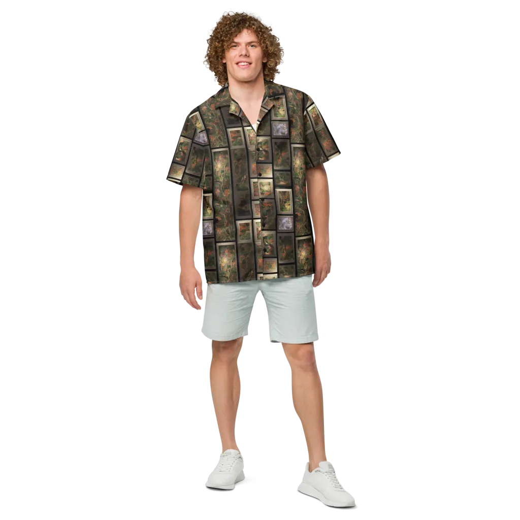 Curated Wilds on Button Shirt — Front