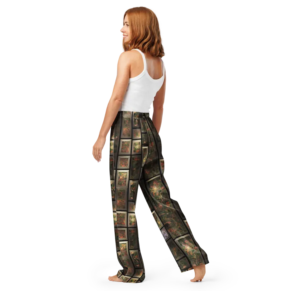 Curated Wilds on Women's Pajama Pants — Back