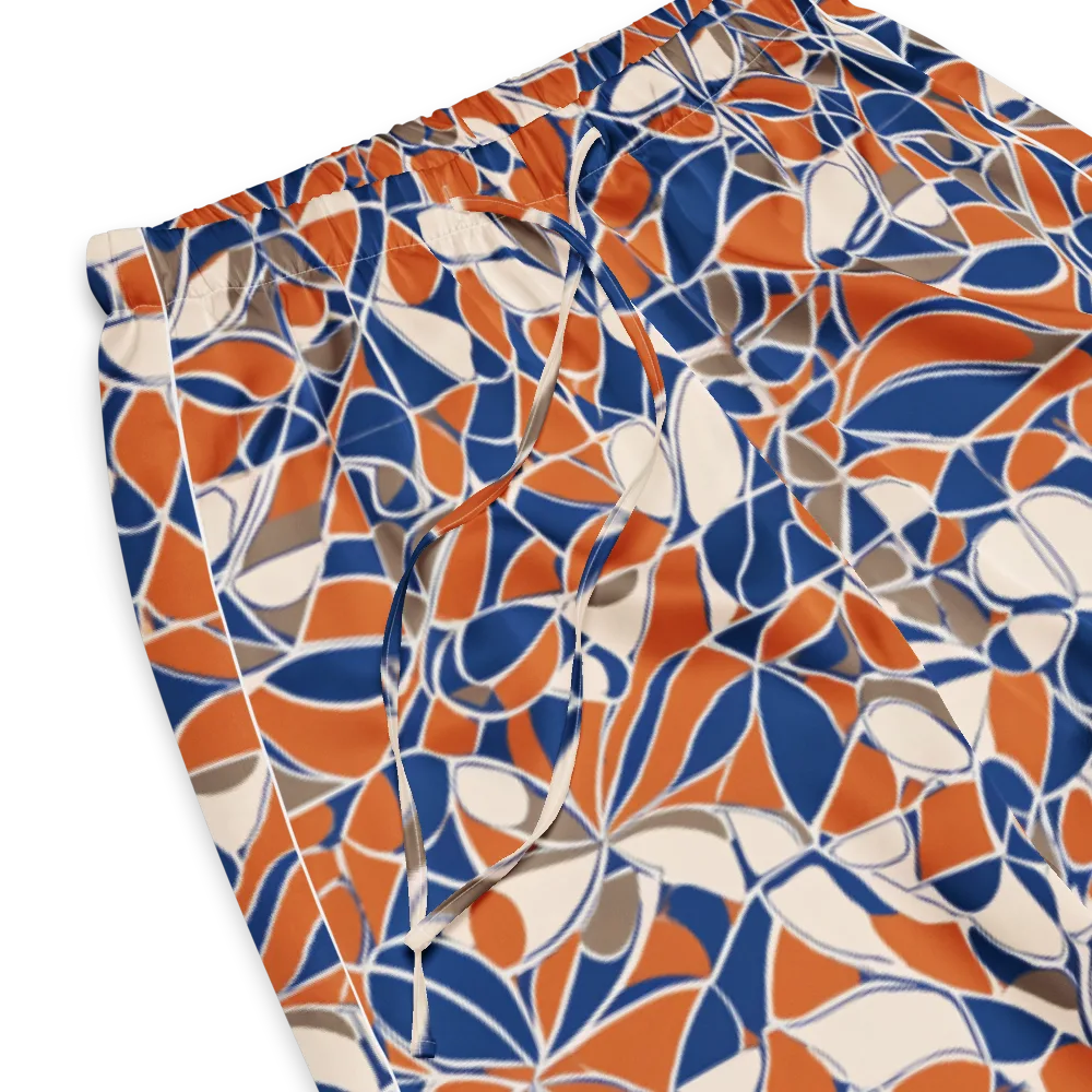 Cobalt Citrus Bloom on Women's Pajama Pants — Product details