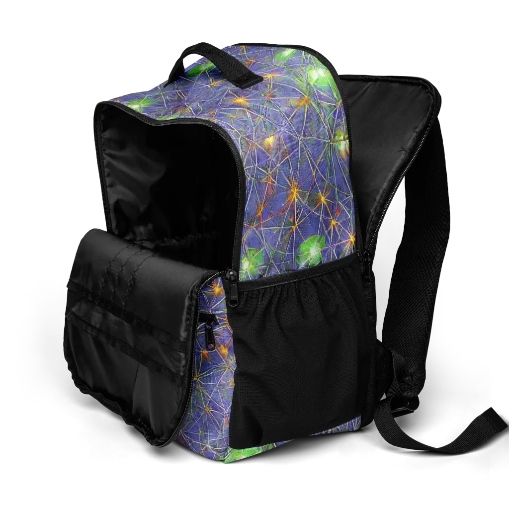 Violet Voltage on Utility Backpack — Product details 2