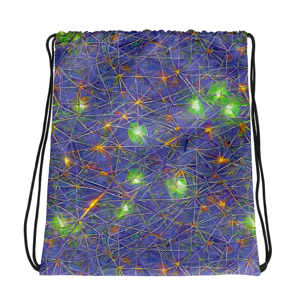 Violet Voltage on Drawstring Bag — Photo