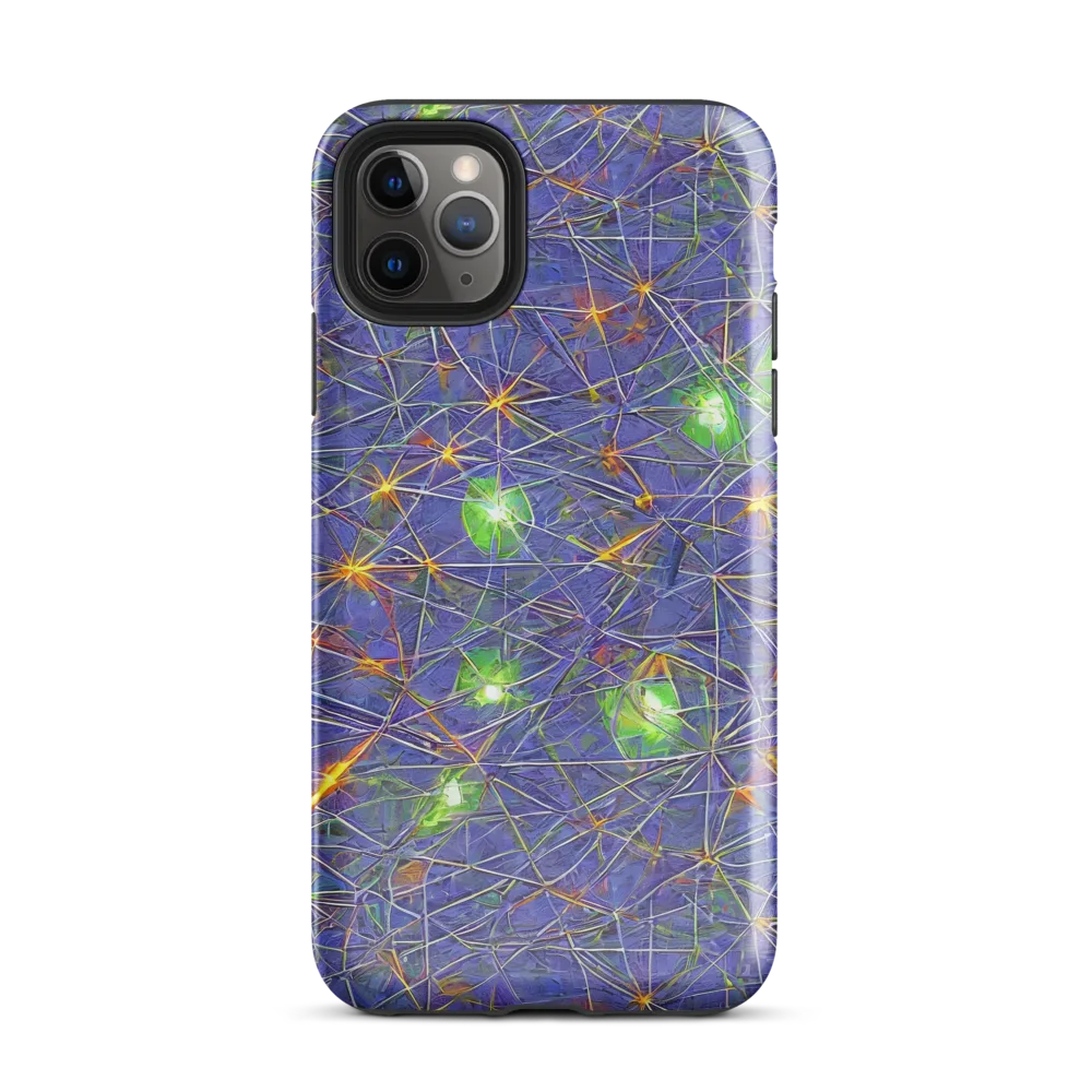 Violet Voltage on Tough Case for iPhone® — Front