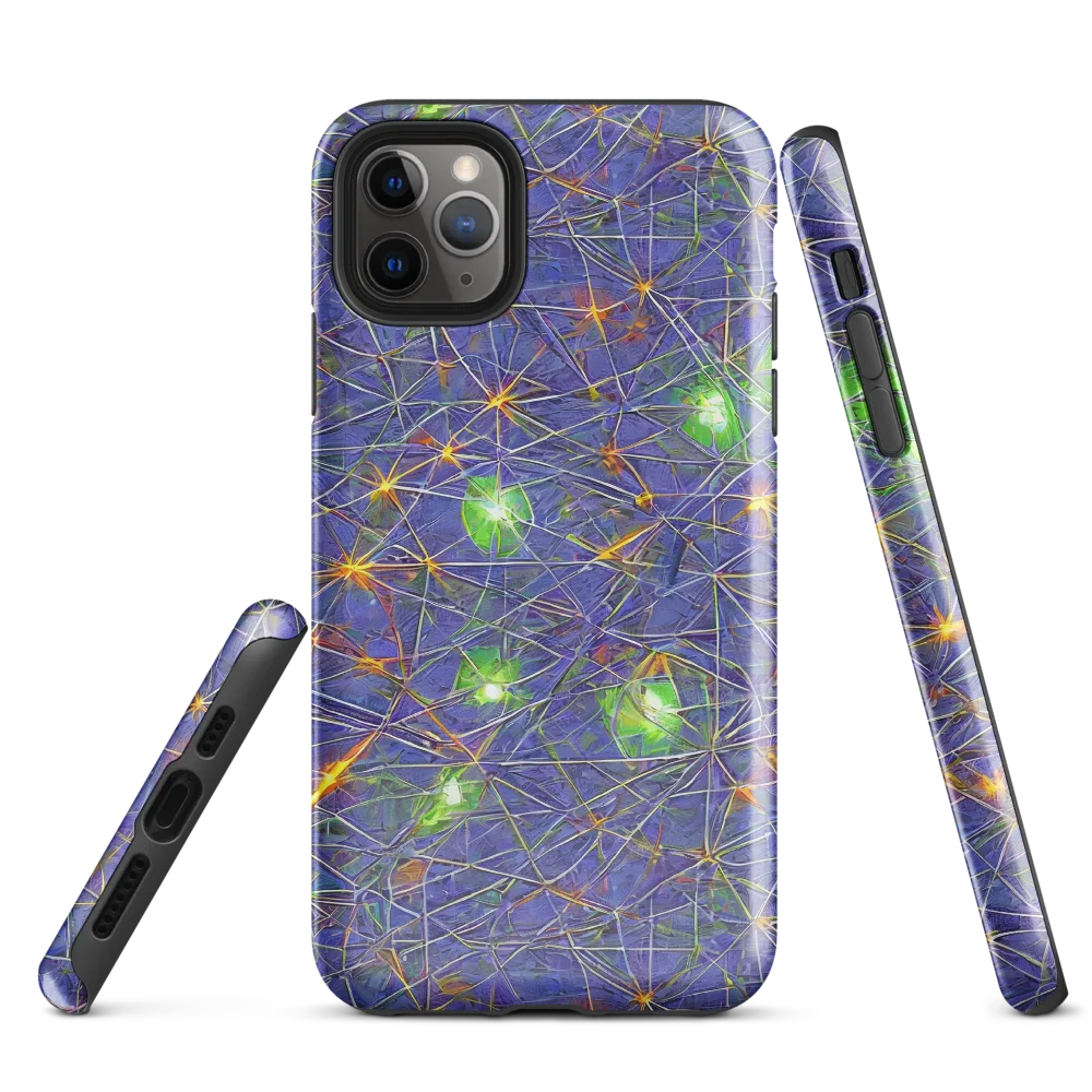 Violet Voltage on Tough Case for iPhone® — Front
