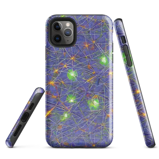 Violet Voltage on a Tough Case for iPhone®