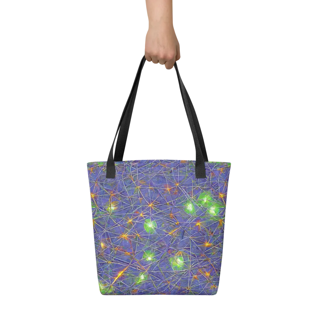 Violet Voltage on Tote Bag — Front