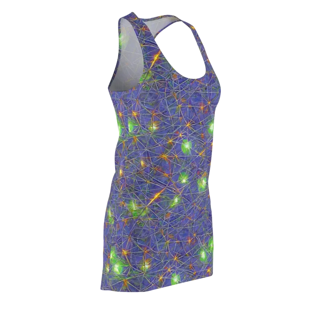 Violet Voltage on Racerback Dress — Front Side