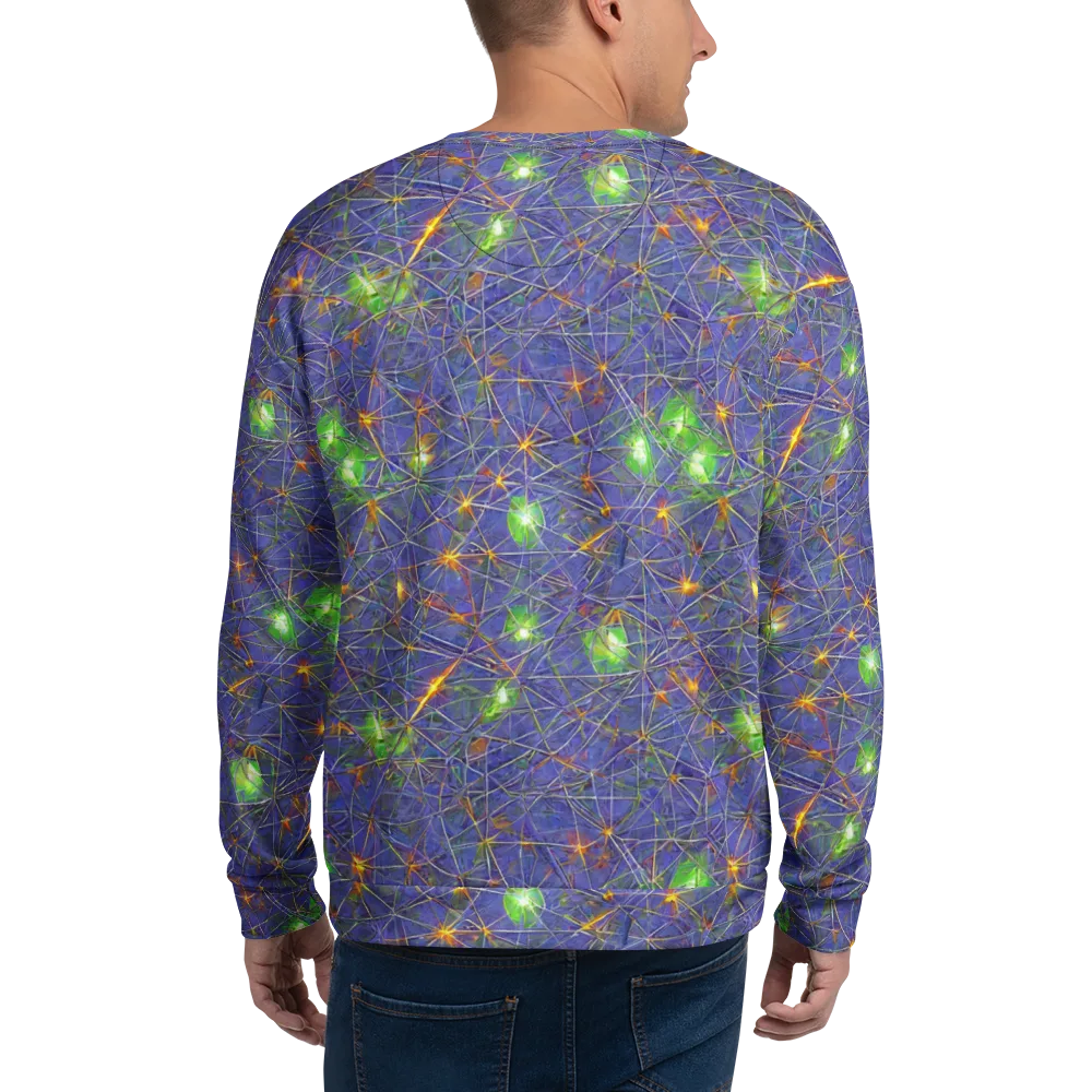 Violet Voltage on Sweatshirt — Back