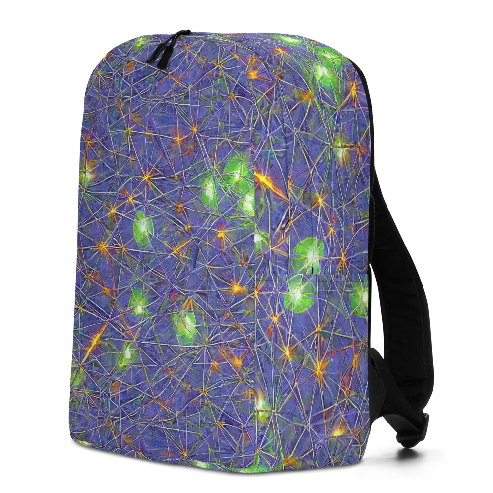 Violet Voltage on Minimalist Backpack — Left
