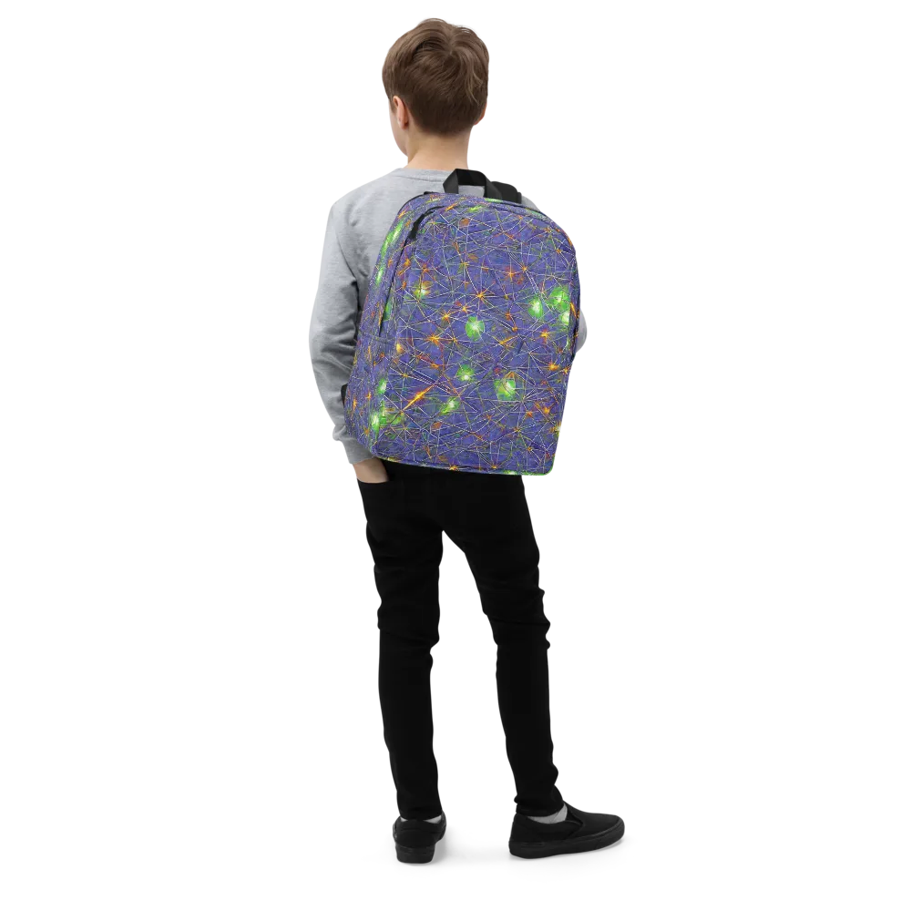 Violet Voltage on Minimalist Backpack — Right Front